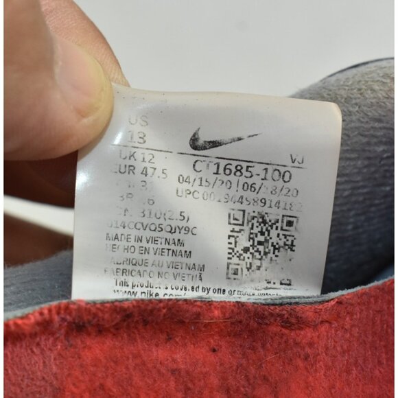 Nike Air Max 90 Infrared OG classic CT Mens Shoes Size 13 Gray/Black Sneakers - Picture 12 of 12